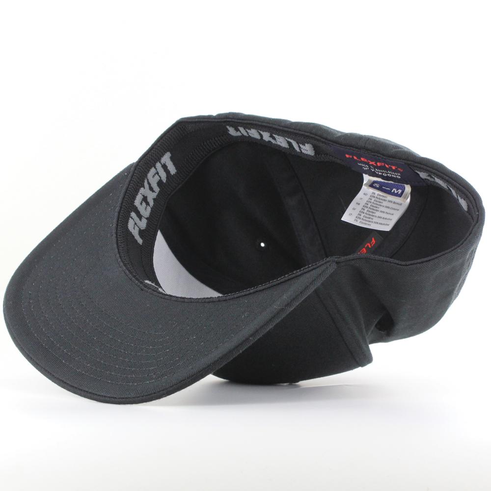 Flexfit Flat Visor cap black - Shop-Tetuan