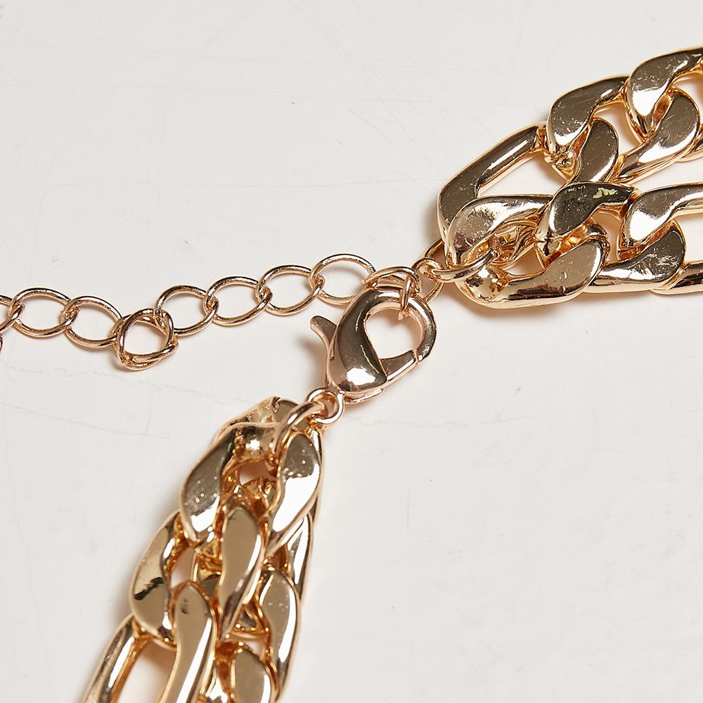 Urban Classics Figaro Layering Necklace gold - Shop-Tetuan
