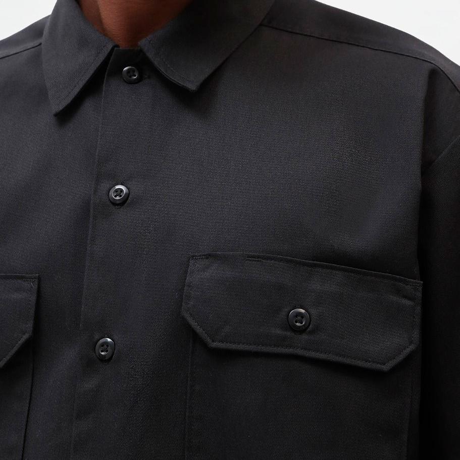 Dickies Work Shirt SS Rec black - Shop-Tetuan