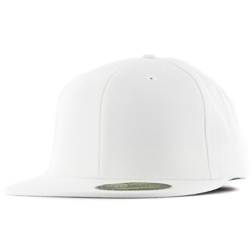 Premium 210 fitted cap white - Shop-Tetuan