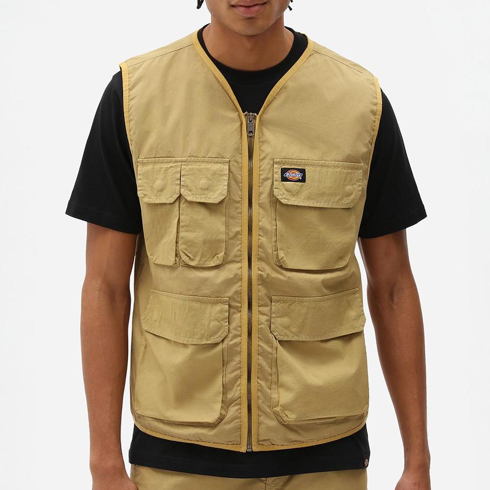 Dickies Glyndon vest dark khaki - Shop-Tetuan