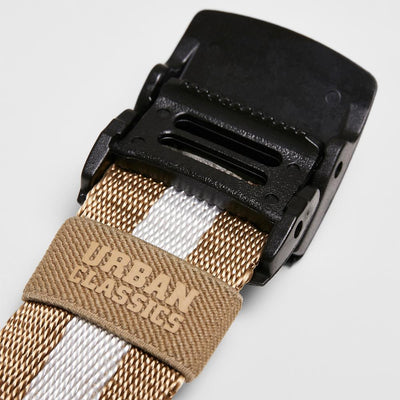 Urban Classics Centre Stripe belt beige - Shop-Tetuan