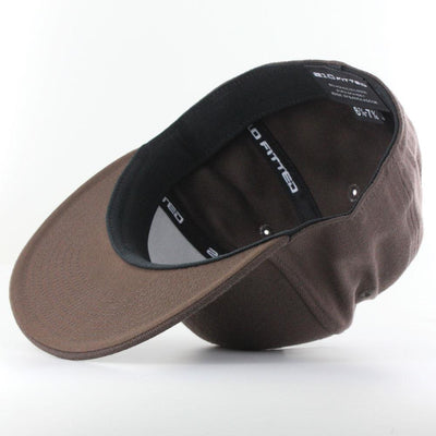 Premium 210 Fitted cap brown - Shop-Tetuan
