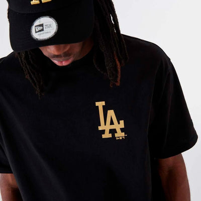New Era Metallic tee LA Dodgers black/mtg