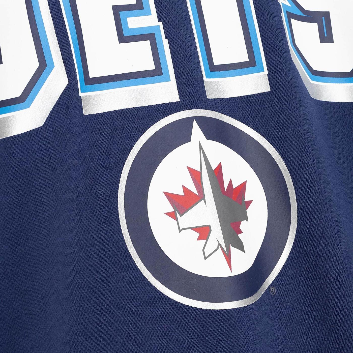 Mitchell & Ness NHL All Over Crew 2.0 W Jets navy - Shop-Tetuan