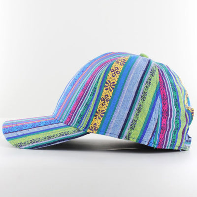 Aztec strapback cap multi/blue - Shop-Tetuan