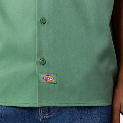Dickies Work Shirt SS Rec dark ivy