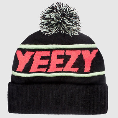 Cayler & Sons Yeezy Pom Pom beanie black/pink/fluor - Shop-Tetuan