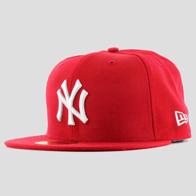 New Era Essential 59Fifty NY Yankees red - Shop-Tetuan