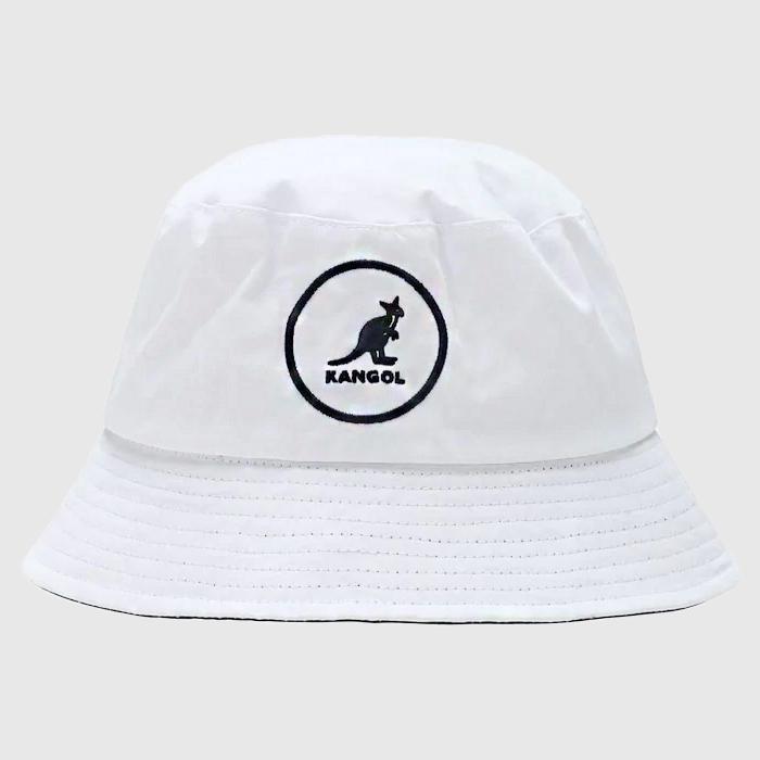 Kangol Cotton bucket hat white - Shop-Tetuan