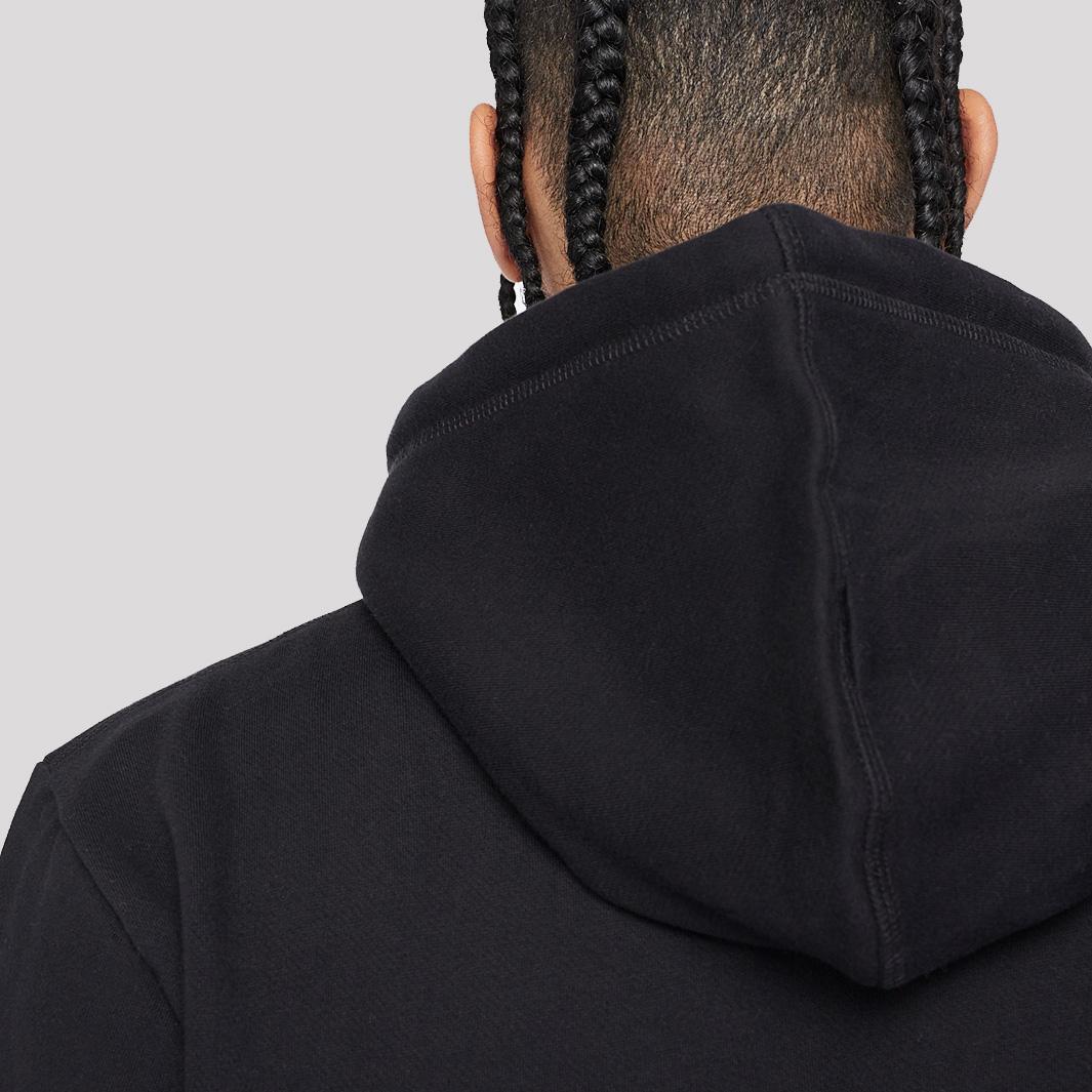 Mitchell & Ness Pinscript hoody black - Shop-Tetuan