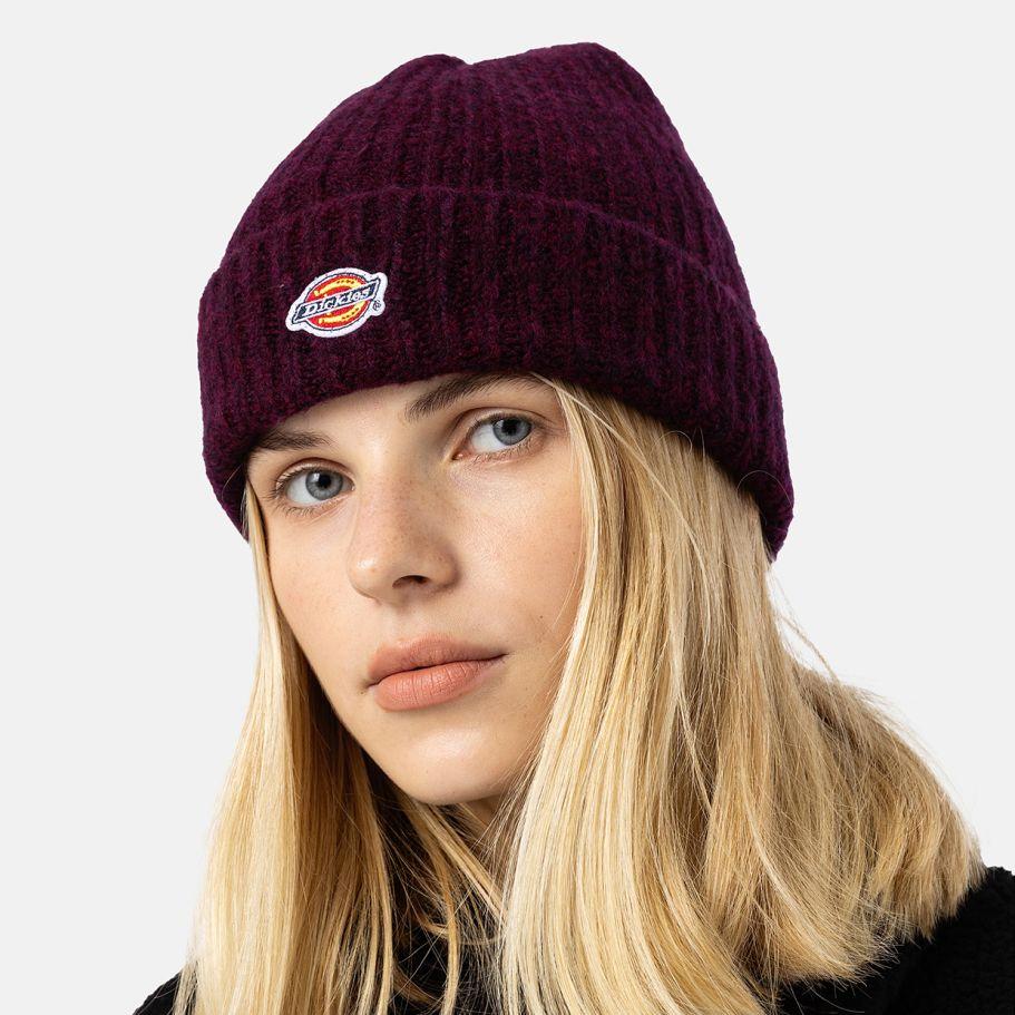 Dickies Brewton beanie grape wine