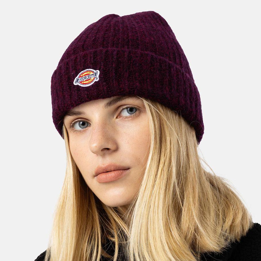 Dickies Brewton beanie grape wine - Shop-Tetuan