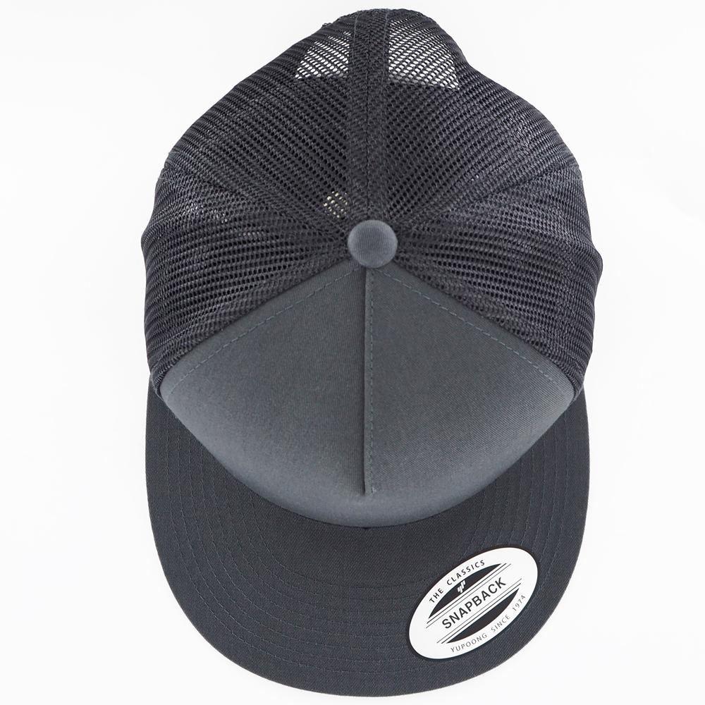 The Classics Yupoong trucker snapback charcoal - Shop-Tetuan