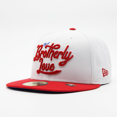 New Era Authentics City Edition 59Fifty P 76ers white/red - Shop-Tetuan