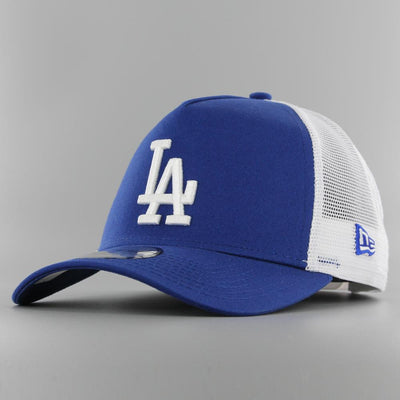New Era Clean trucker LA Dodgers lry/white