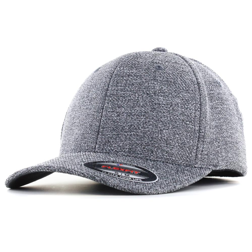 Flexfit Melange cap dk.heathergrey - Shop-Tetuan