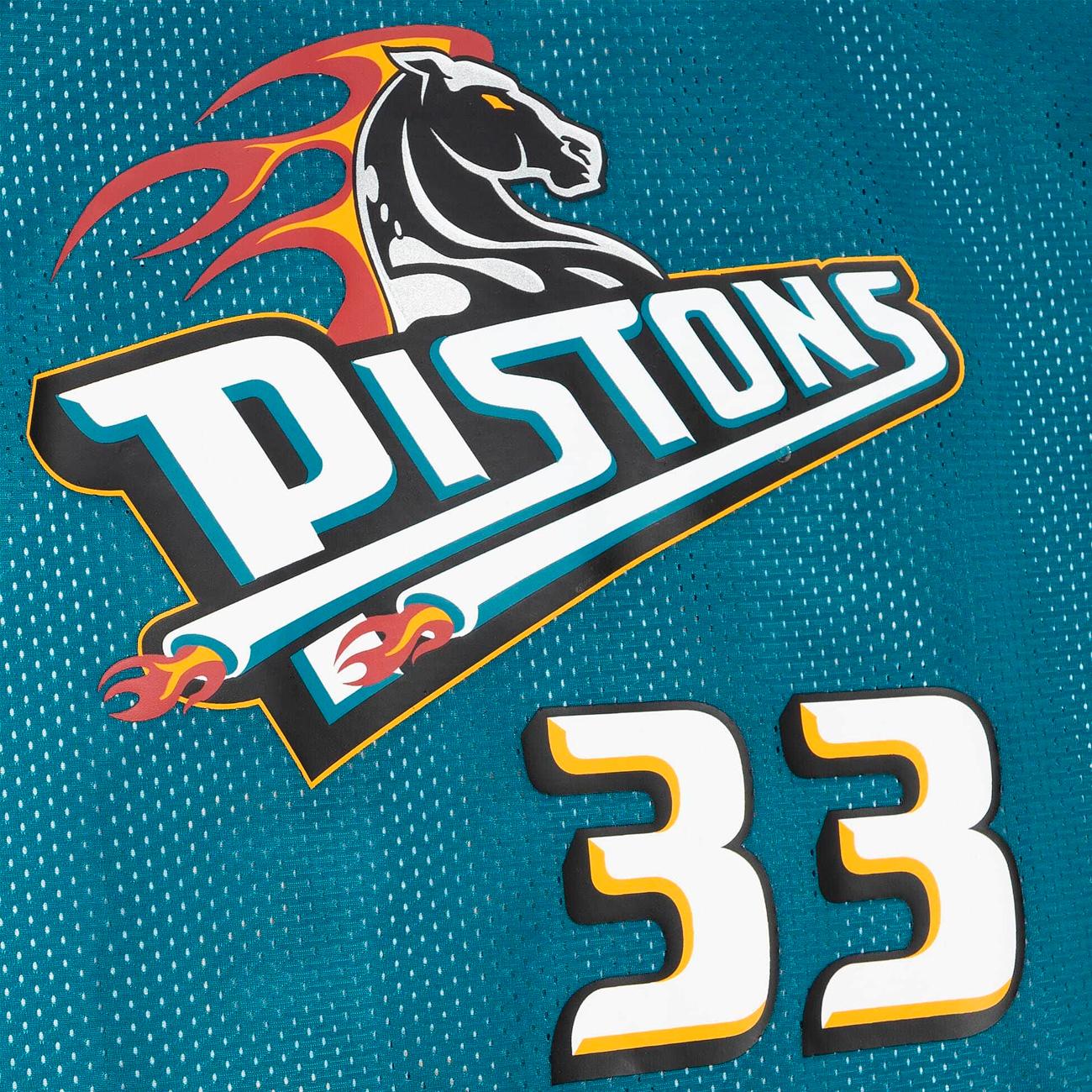 Mitchell & Ness Reversible Mesh Tank D Pistons teal