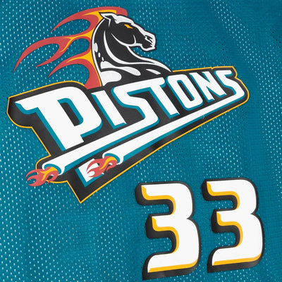Mitchell & Ness Reversible Mesh Tank D Pistons teal