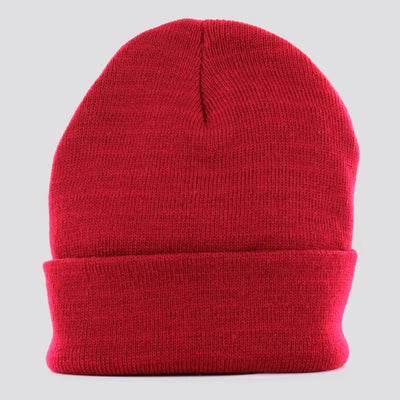 Beanie Basic Flap maroon - Shop-Tetuan