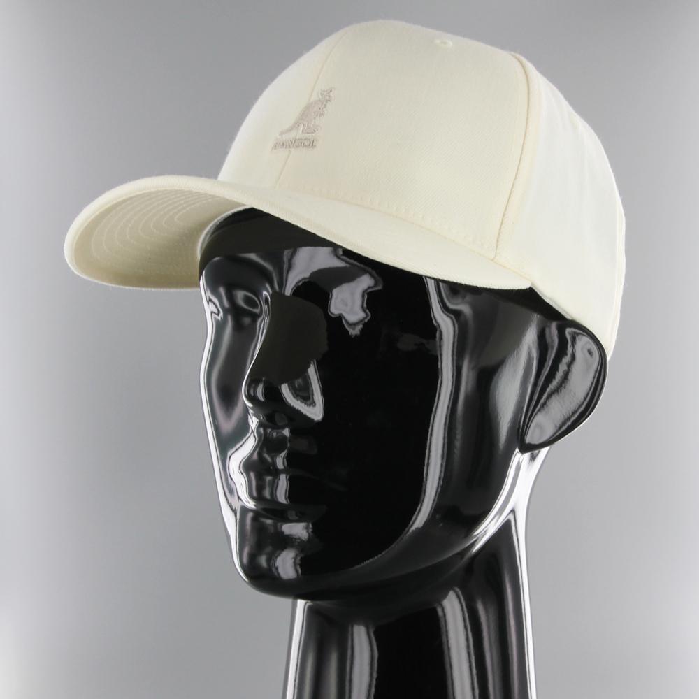 Kangol Wool flexfit Baseball cap white