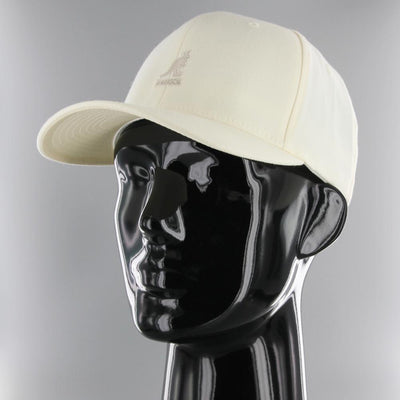 Kangol Wool flexfit Baseball cap white