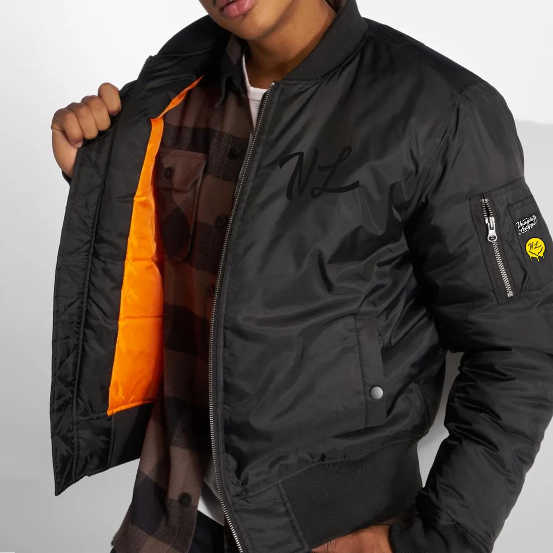 Naughty League Bomber Jacket black/black - Shop-Tetuan