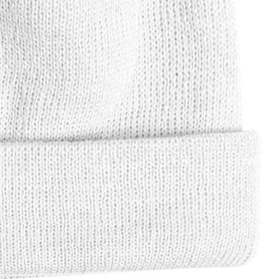 MSTRDS Short Cuff Knit beanie white - Shop-Tetuan
