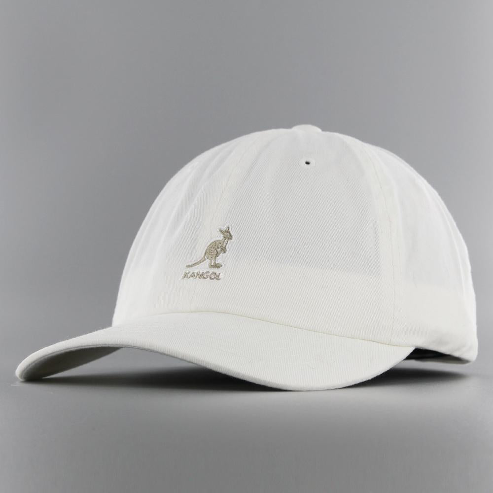 Kangol Washed Baseball cap white - Shop-Tetuan