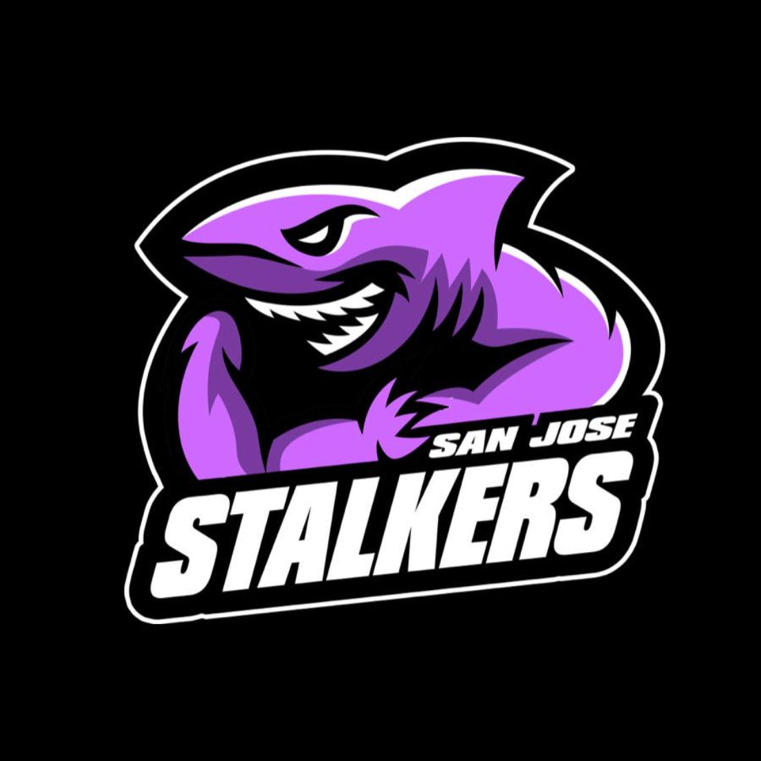Naughty League San Jose Stalkers Logo tee black - Shop-Tetuan