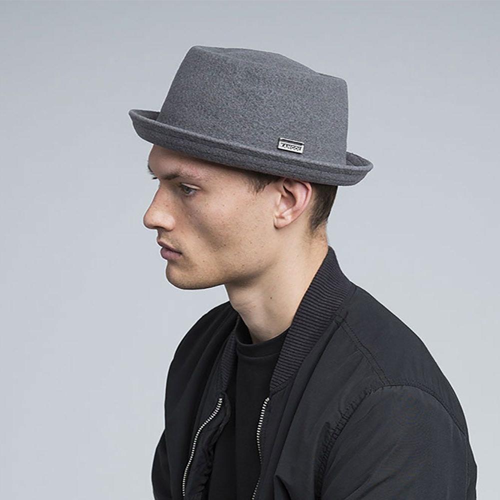 Kangol Wool Mowbray slate grey - Shop-Tetuan