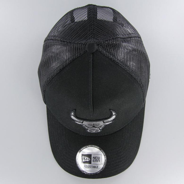 New Era BOB Team Logo 940 AF trucker C Bulls black - Shop-Tetuan