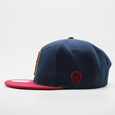 Naughty League Boston Beaver Hunters Letter Logo snapback navy/mar - Shop-Tetuan