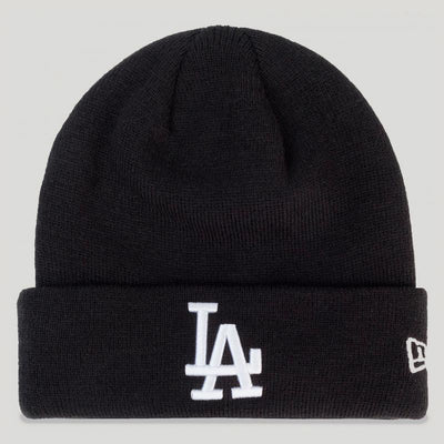 New Era MLB Essential Cuff beanie LA Dodgers black/white