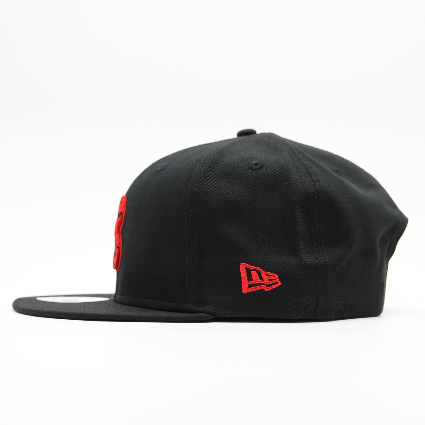 New Era Team Infill Logo 9Fifty C Bulls black - Shop-Tetuan