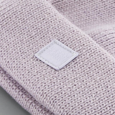 Urban Classics Knitted Wool Beanie lilac