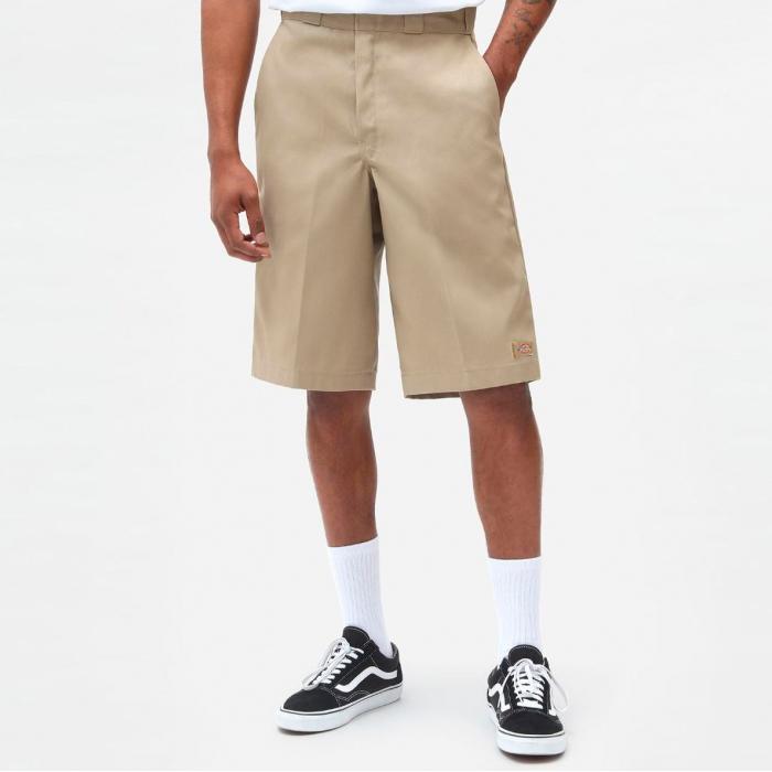 Dickies 13inch Multi Pocket Work Short rec khaki - Shop-Tetuan