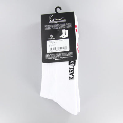 Karl Kani Signature Stripe socks white