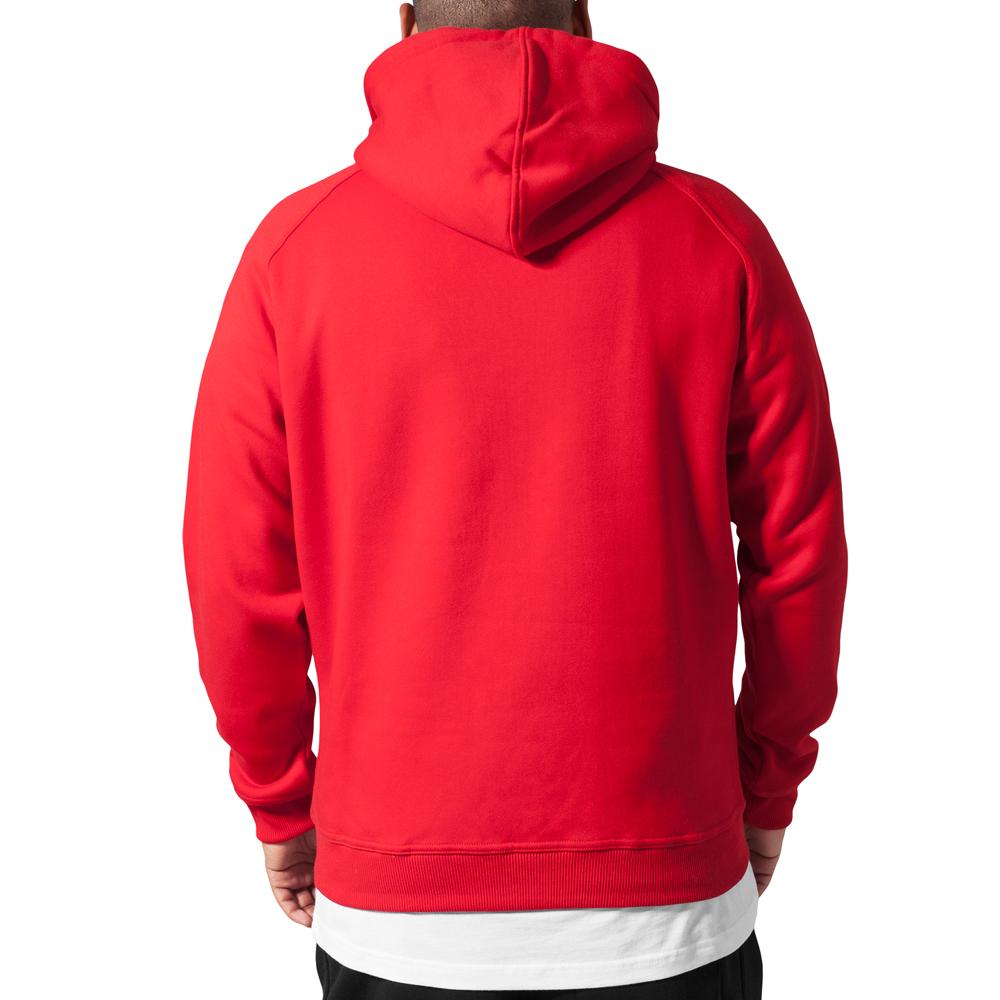Urban Classics blank hoody red - Shop-Tetuan