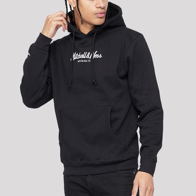 Mitchell & Ness Pinscript hoody black - Shop-Tetuan