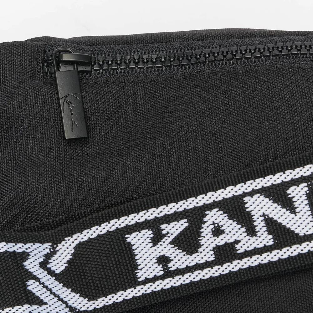 Karl Kani Signature Tape waist bag black - Shop-Tetuan