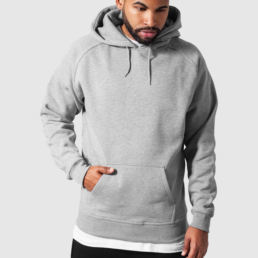 Urban Classics blank hoody grey - Shop-Tetuan