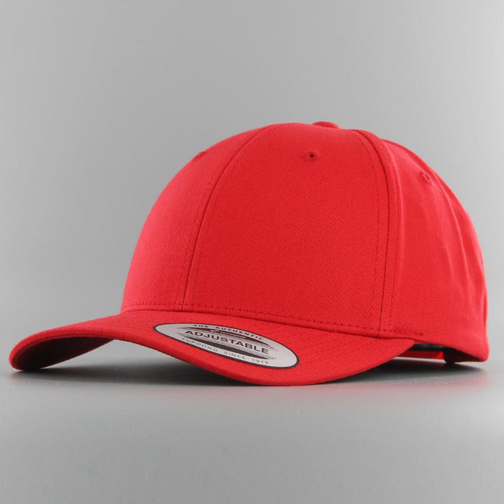 The Classics Yupoong Curved Classic snapback red - Shop-Tetuan