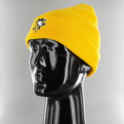 NHL Beanie P Penguins yellow
