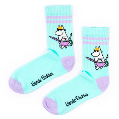 Moomin Niiskuneiti Retro Tennis Socks mint - Shop-Tetuan
