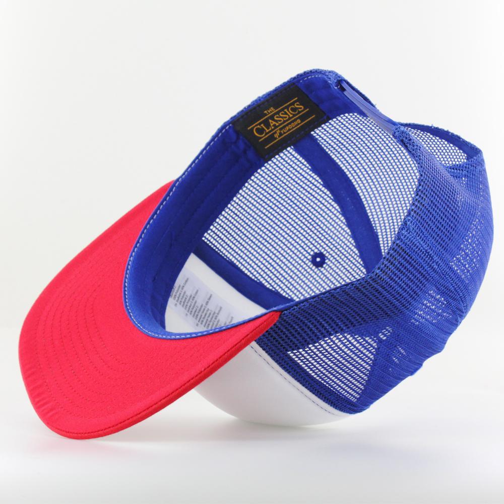 The Classics Yupoong foam trucker red/white/royal - Shop-Tetuan