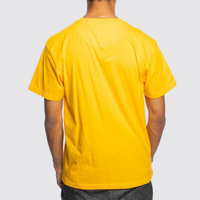 Mitchell & Ness Worn Logo tee LA Lakers yellow - Shop-Tetuan