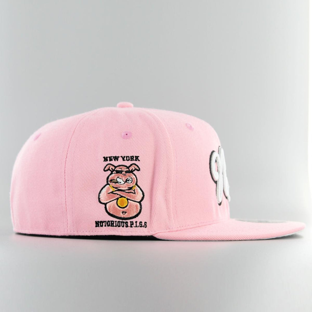 Naughty League New York Notorious Pigs fitted pink - Shop-Tetuan