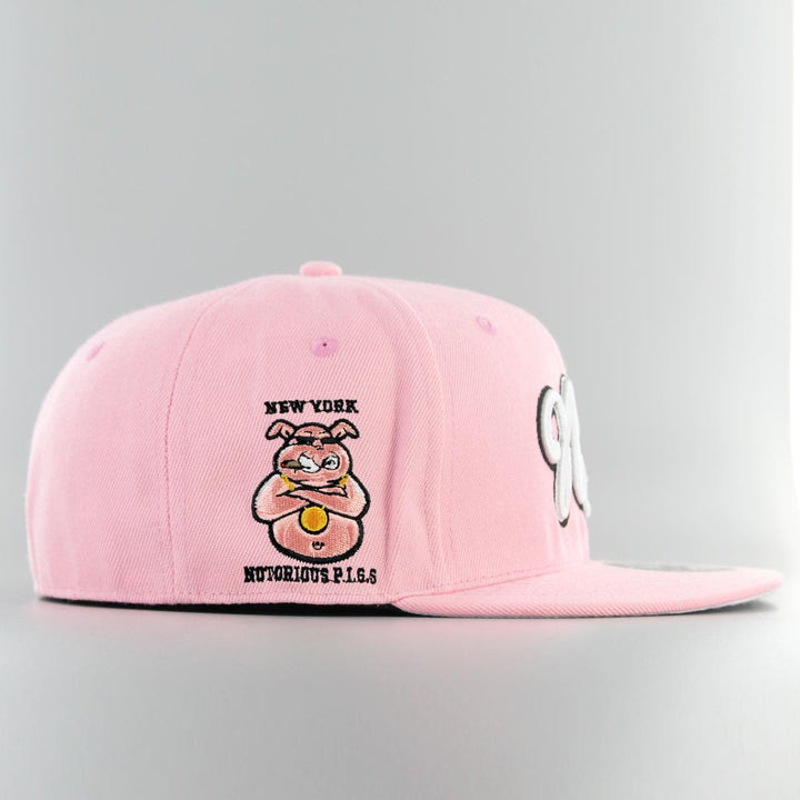 Naughty League New York Notorious Pigs fitted pink - Shop-Tetuan