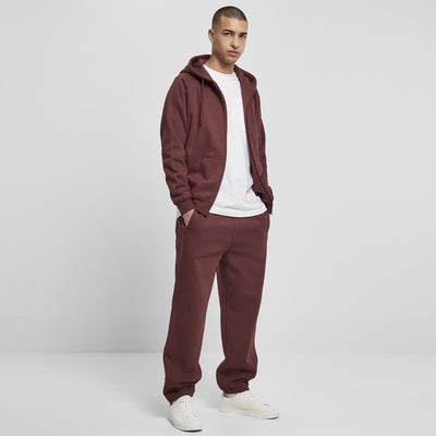 Urban Classics Zip Hoody cherry - Shop-Tetuan